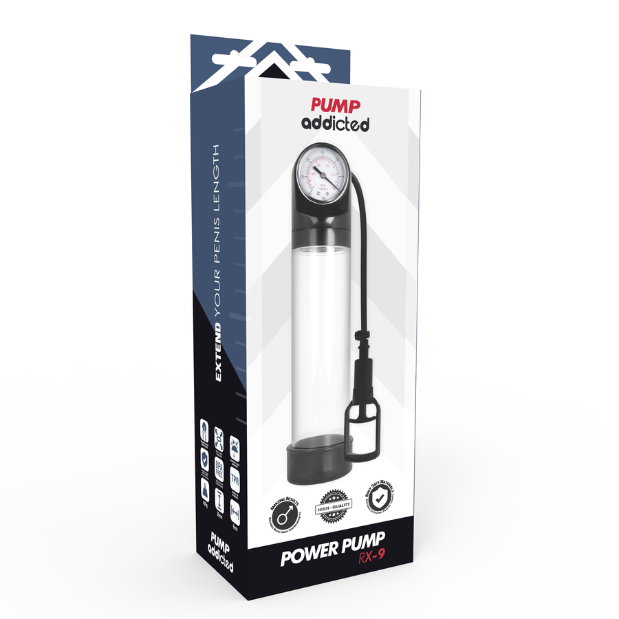 Pompa Pene Trasparente Pump Addicted RX9