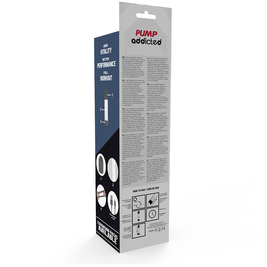 Pompa Pene Automatica Pump Addicted RX11 — Erezione e Ingrandimento