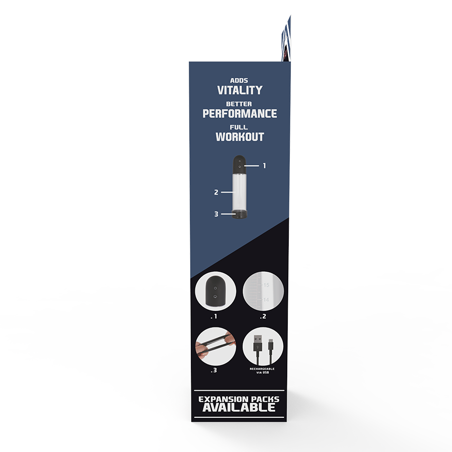 Pompa Pene Automatica Pump Addicted RX11 — Erezione e Ingrandimento