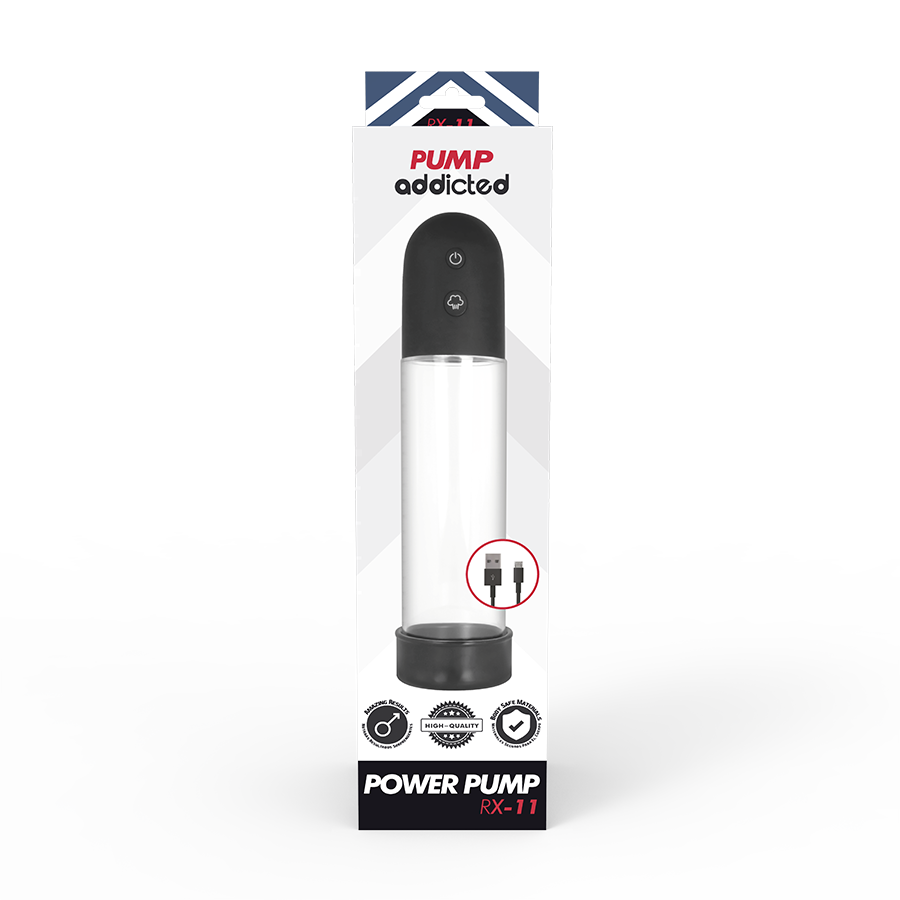 Pompa Pene Automatica Pump Addicted RX11 — Erezione e Ingrandimento