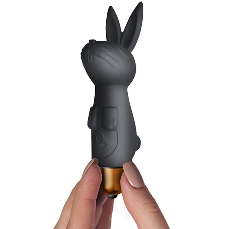 Vibratore Rabbit con Custodia Rocks-Off Dark Desire Silhouette