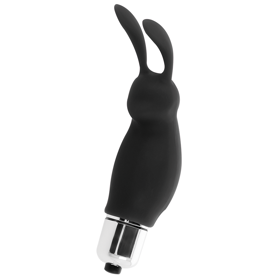 Vibratore Rabbit Intense Roger — Stimolatore Ergonomico Nero