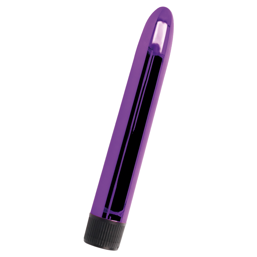 Vibratore Doppio Intense Vito — Silicone, 17 cm, Lilla