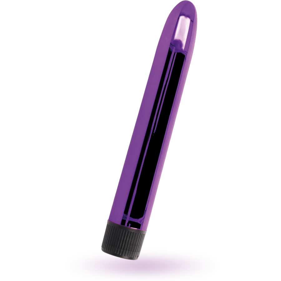 Vibratore Doppio Intense Vito — Silicone, 17 cm, Lilla