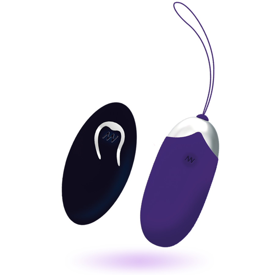 Uovo Vibrante con Telecomando Intense Flippy II — Viola
