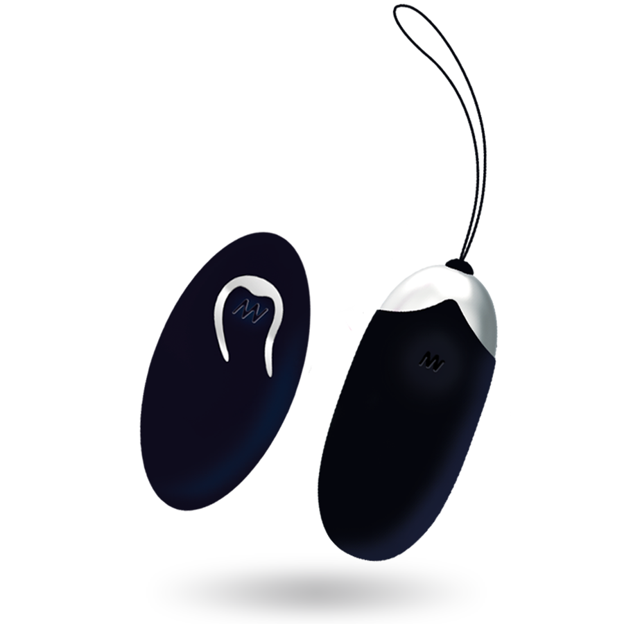 Uovo Vibrante con Telecomando Intense Flippy II — Nero