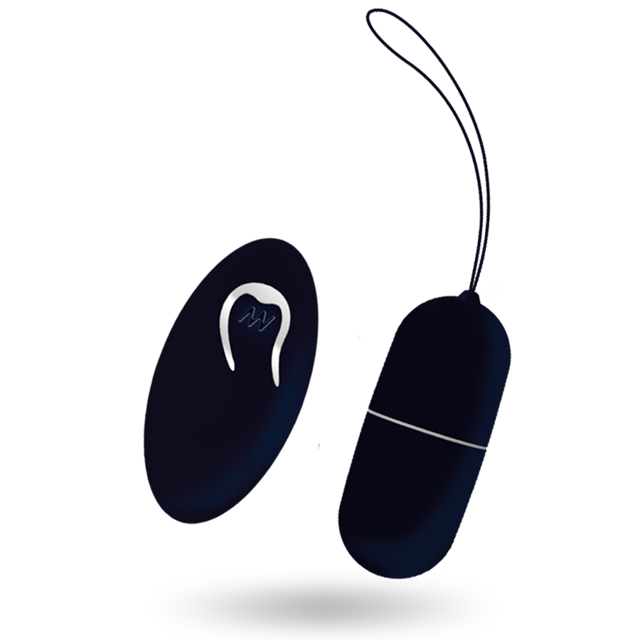 Uovo Vibrante con Telecomando Intense Flippy I — Nero