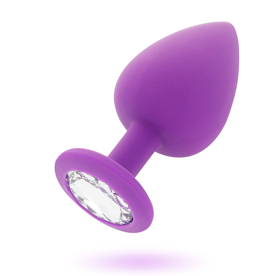 Plug Anale Intense Shelki S — Silicone, Lilla