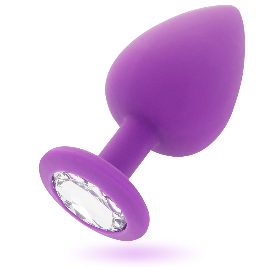 Plug Anale Intense Shelki L — Silicone, Lilla