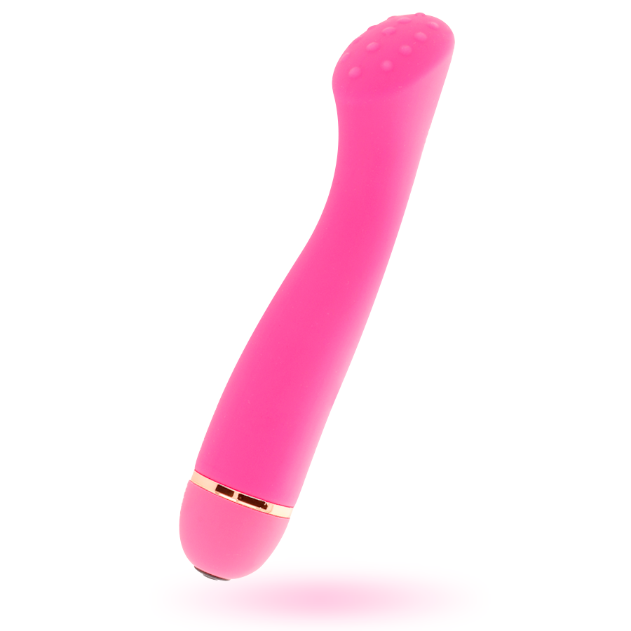 Vibratore Clitoride Intense Lilo — Silicone Rosa, 20 Velocità