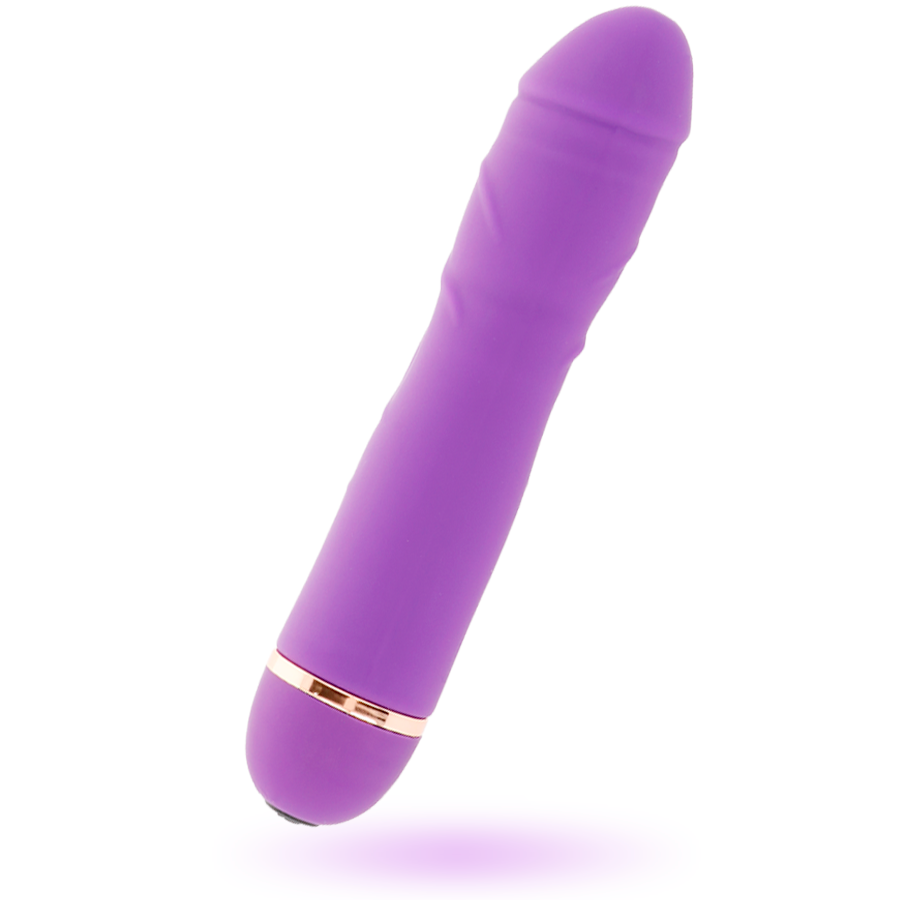 Vibratore Clitoride Intense Airon — Silicone, 20 Velocità, Lilla