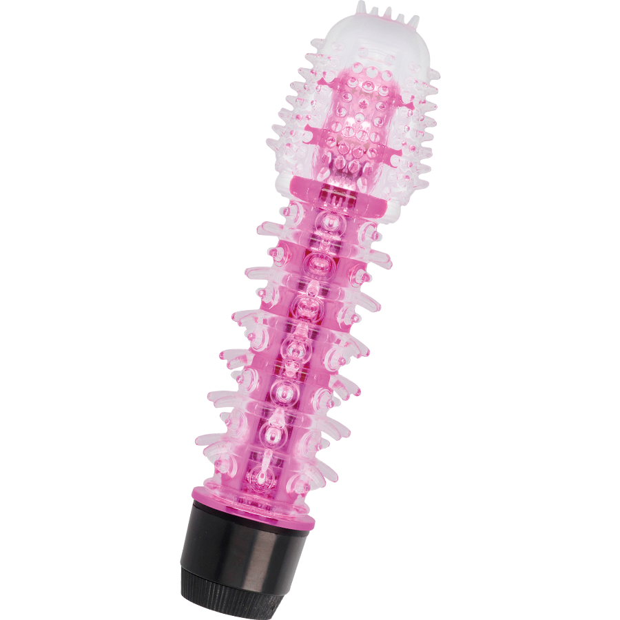 Vibratore Jelly Glossy Axel — TPE Platinum, 14 cm, Rosa