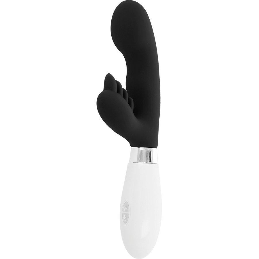 Vibratore Rabbit Bimotore Glossy Elvis — Silicone, 10 Funzioni