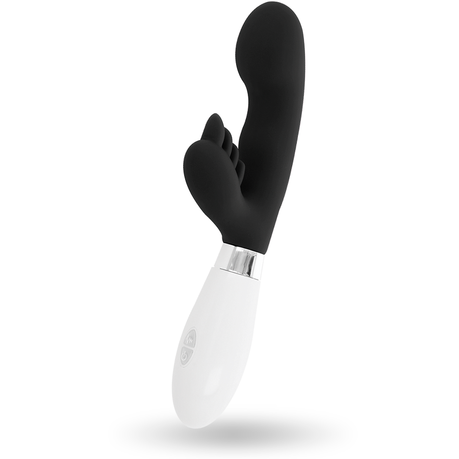 Vibratore Rabbit Bimotore Glossy Elvis — Silicone, 10 Funzioni