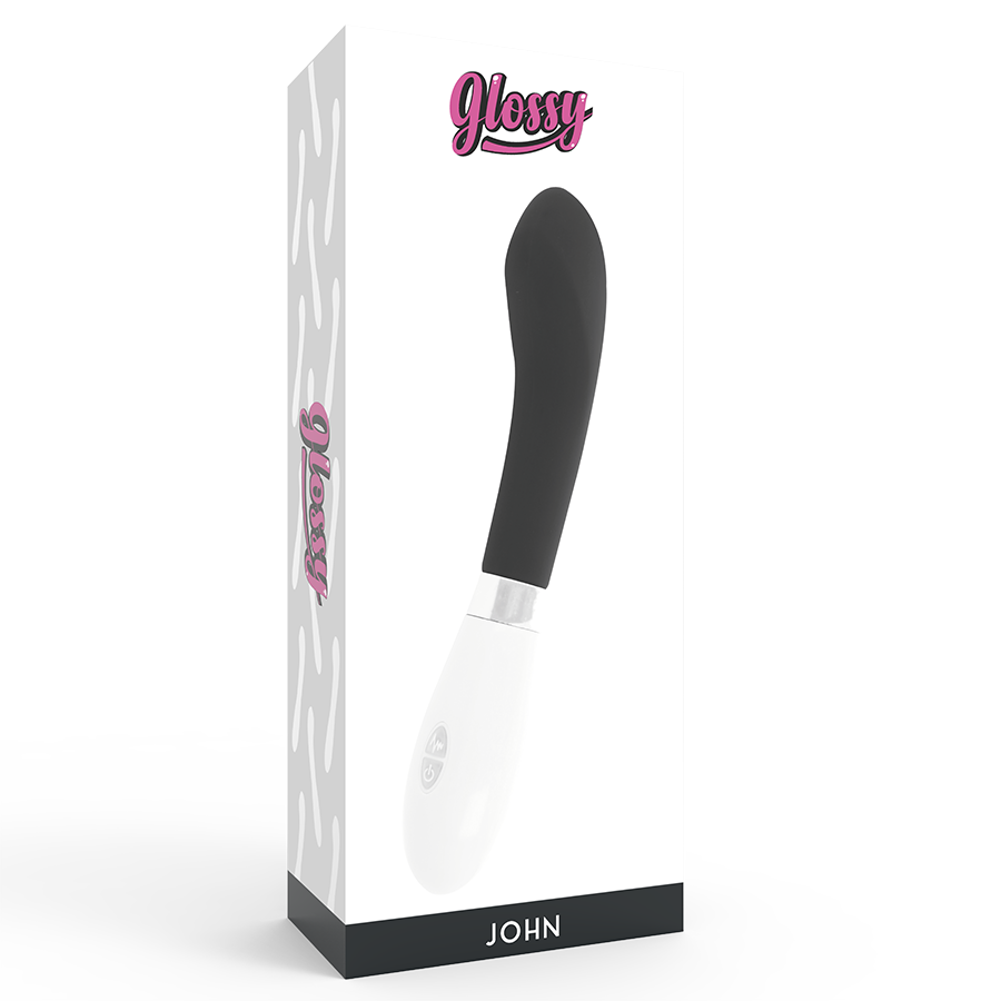 Vibratore Punto G Glossy John — 10 Funzioni, Impermeabile
