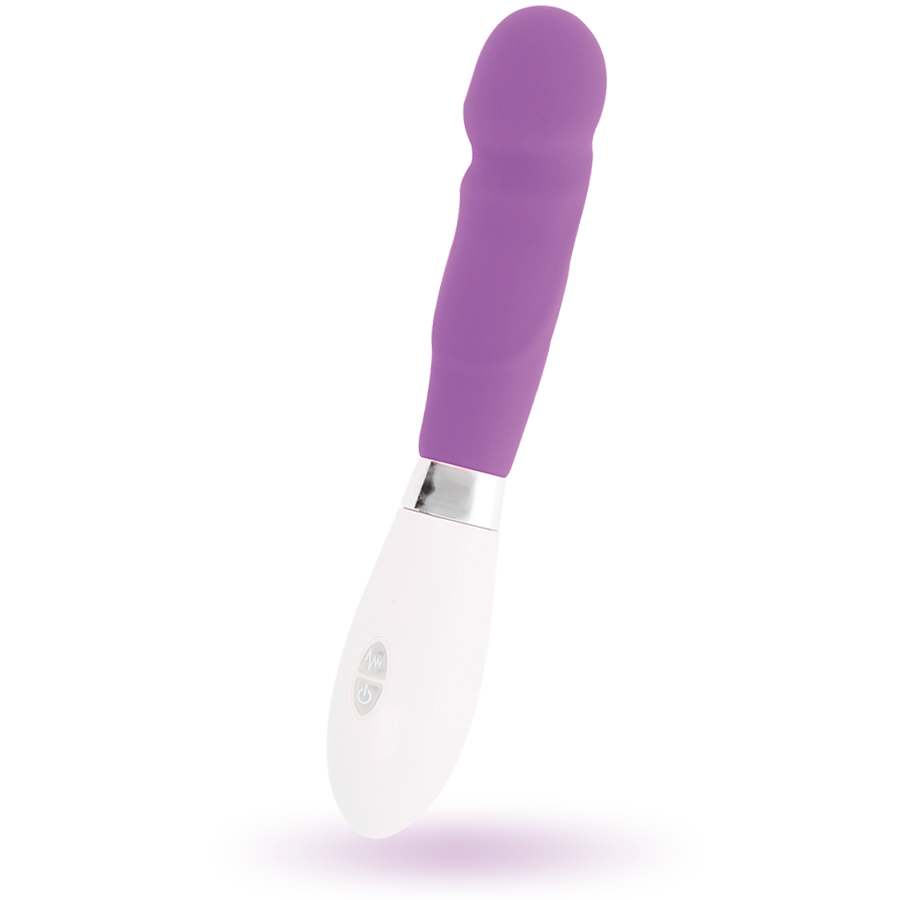 Vibratore Realistico Glossy Paul — 10 Funzioni, Viola