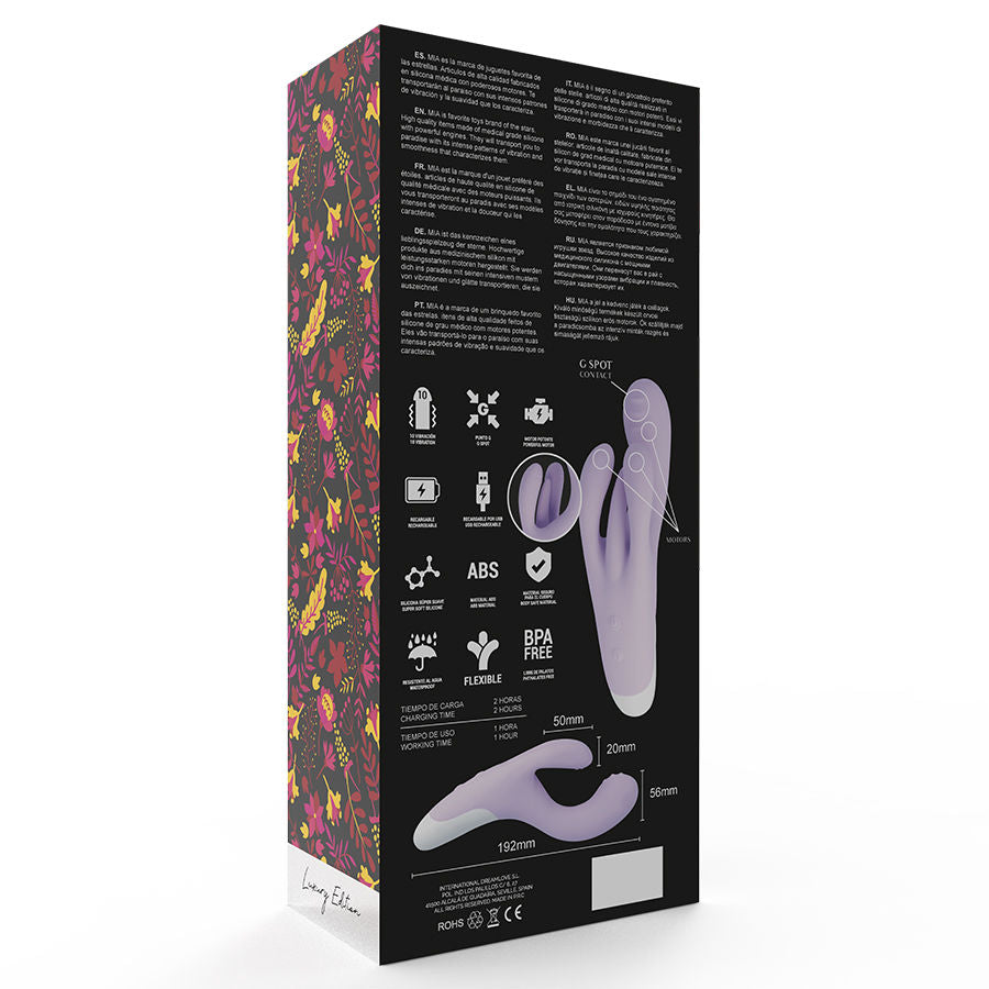Vibratore Rabbit 3 Motori Mia Guell — Stimolazione Multipla
