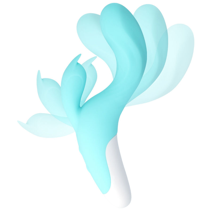 Vibratore Rabbit Punto G e Clitoride MIA Dresde — Silicone