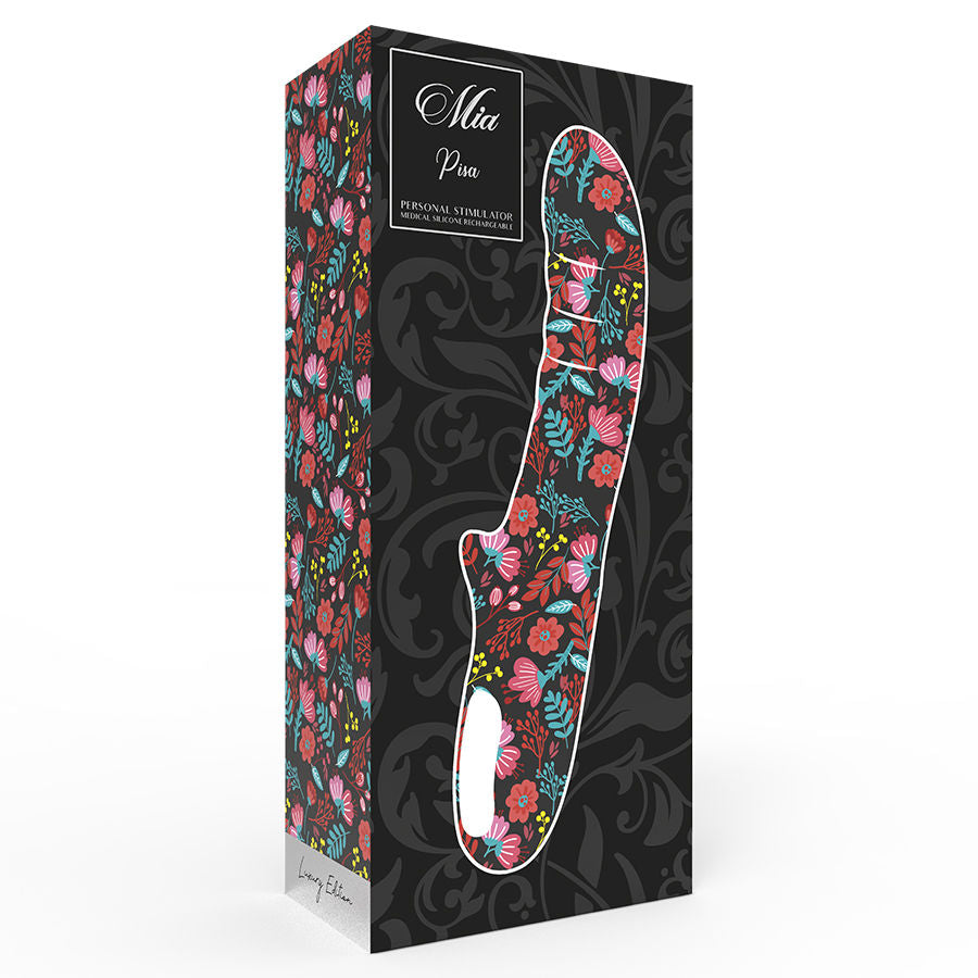 Vibratore Rabbit Rotante MIA Pisa — Silicone, 10 Modalità