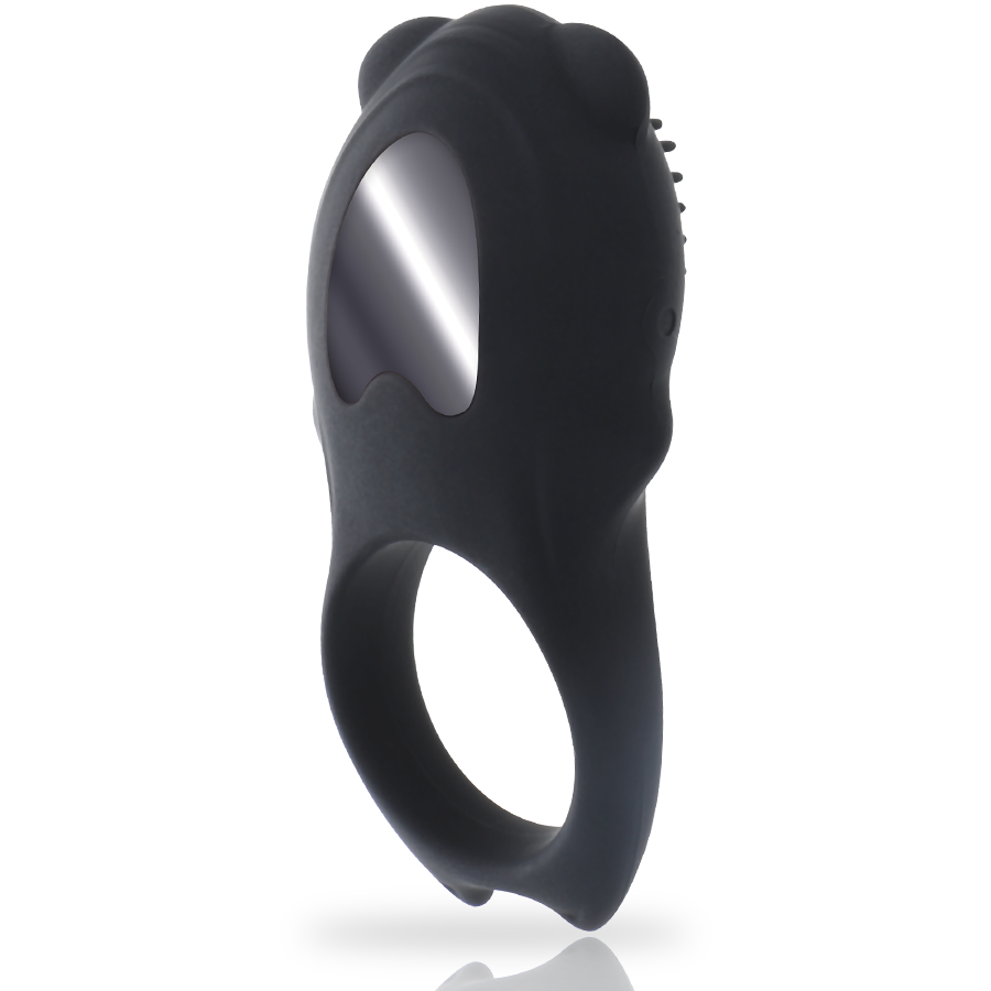Anello Fallico Vibrante con Telecomando Mia Colosseo — Nero