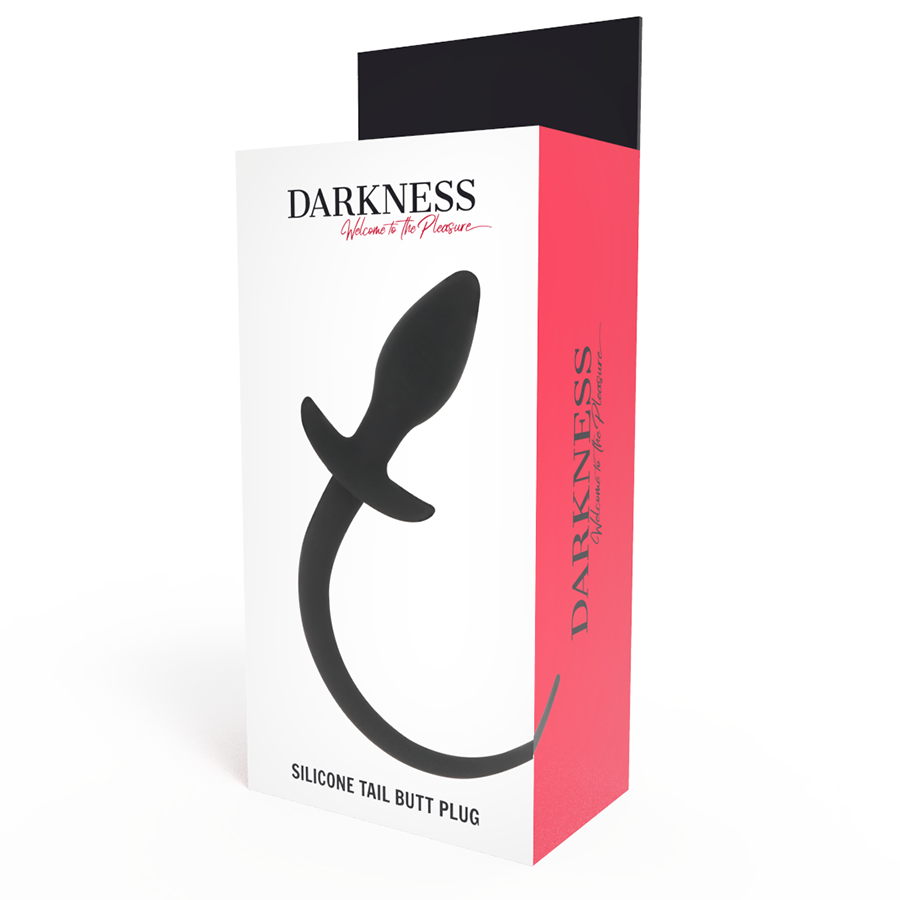 Plug Anale Grande Darkness — Silicone Nero 28 cm