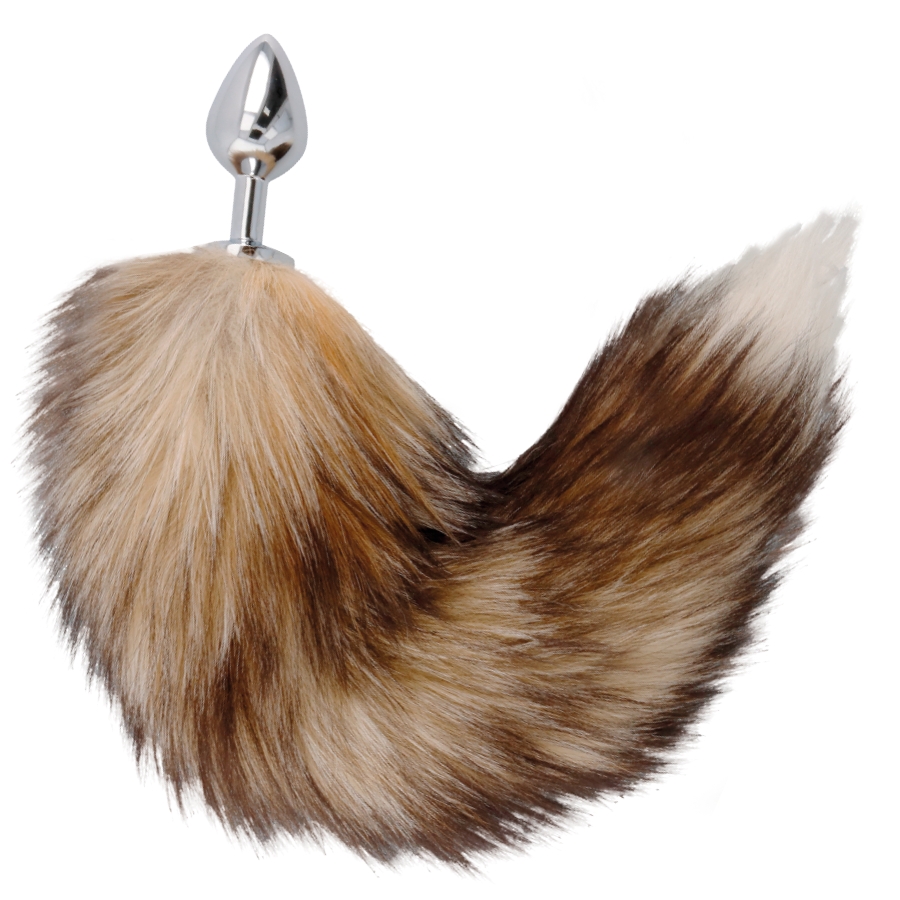 Plug Anale con Coda Darkness Tail — Argento