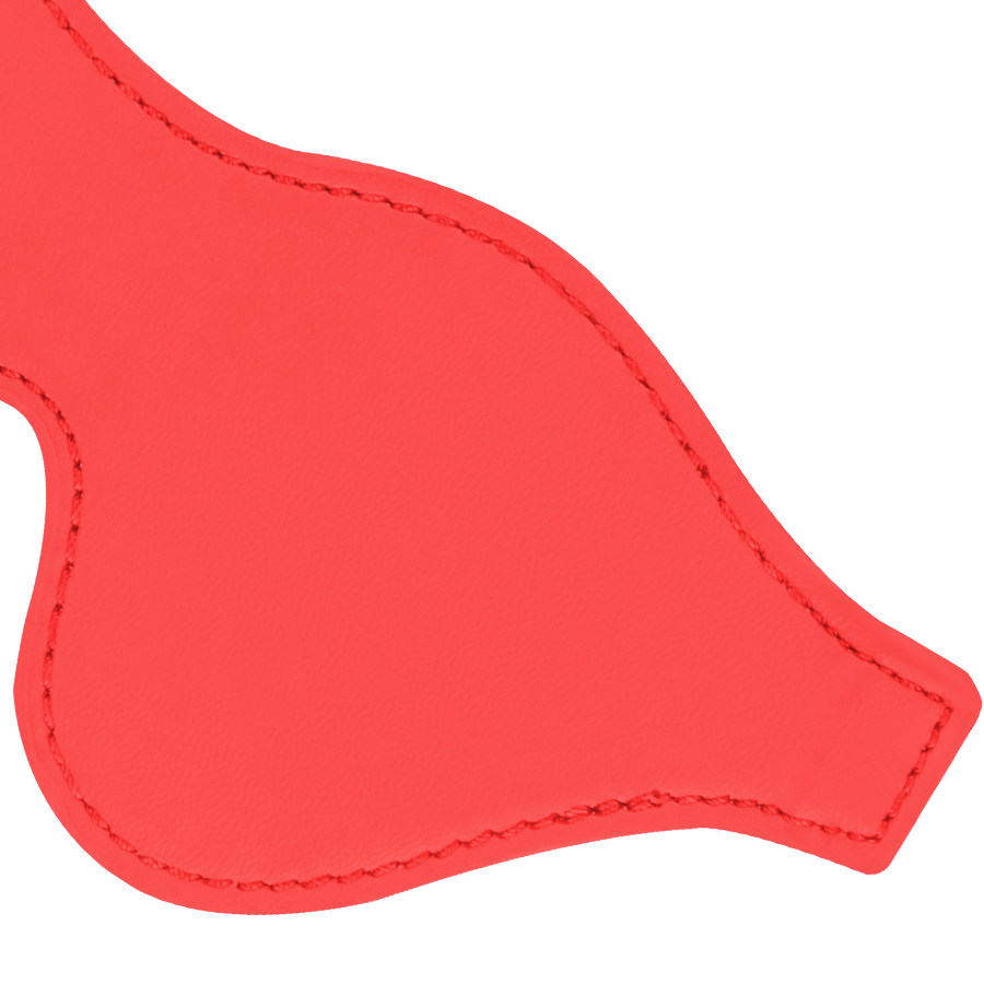 Benda per Occhi BDSM Darkness — PVC, Rossa