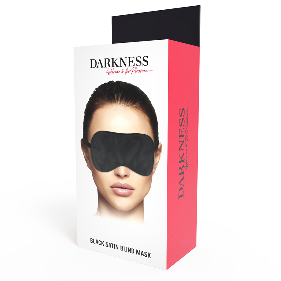 Benda per Occhi in Raso Darkness — Regolabile, BDSM