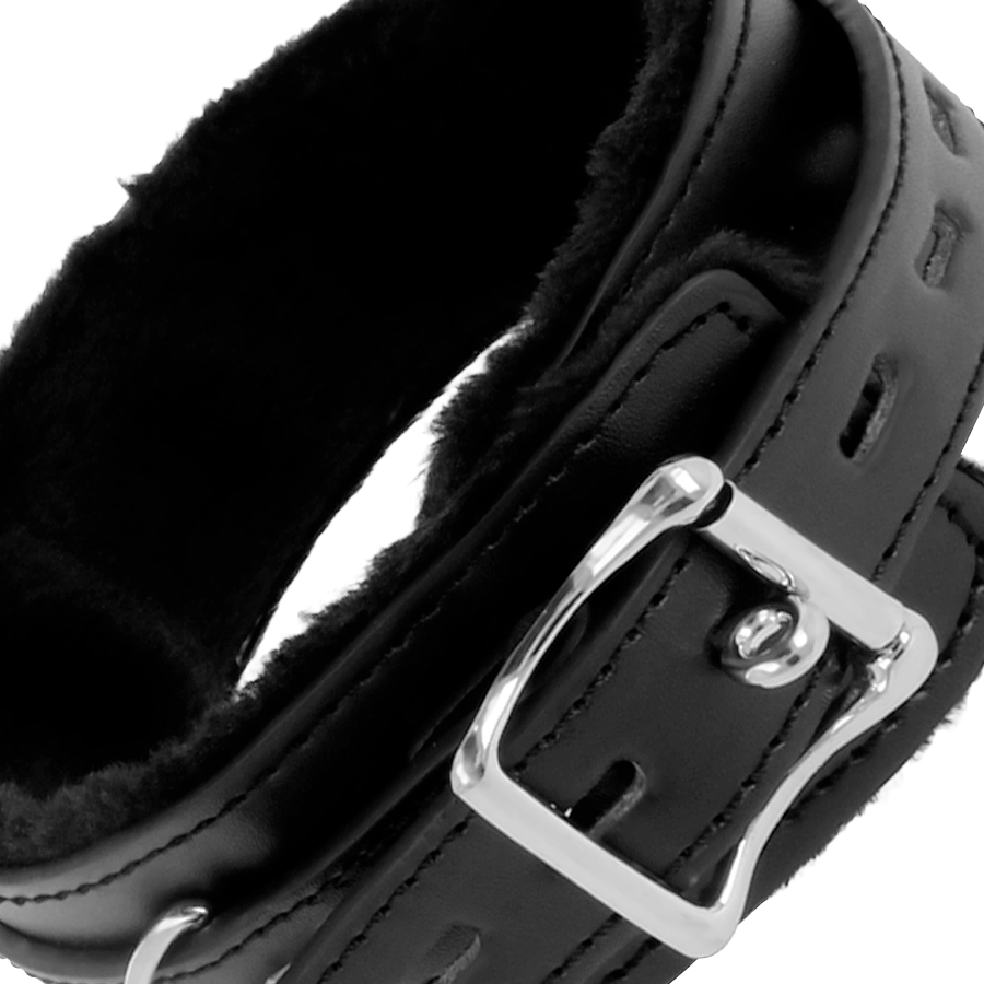Collare BDSM Posturale Darkness — con Guinzaglio a Catena