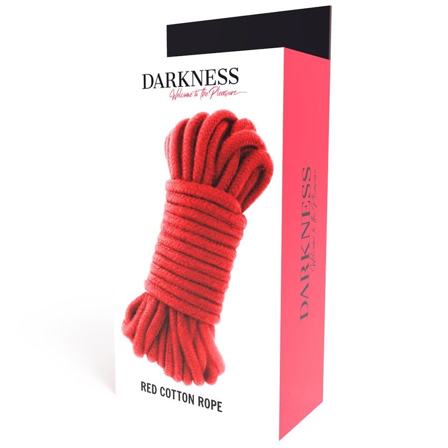 Corda Bondage Giapponese Darkness — 5 m, Rosso