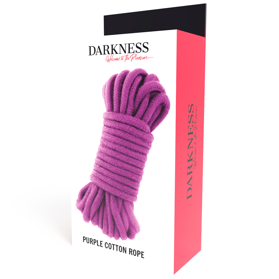 Corda Bondage Giapponese Darkness — 5 m, Viola