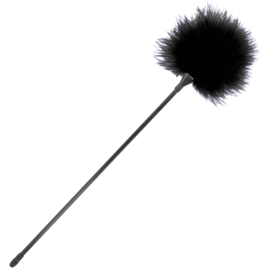 Penna con Piume per Gioco Sensoriale Darkness — 42 cm