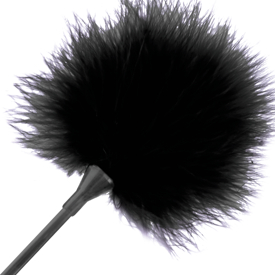 Penna con Piume per Gioco Sensoriale Darkness — 42 cm