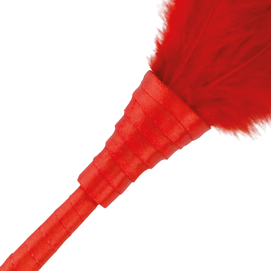 Piuma Erotica per Stimolazione Darkness — 24 cm, Rossa