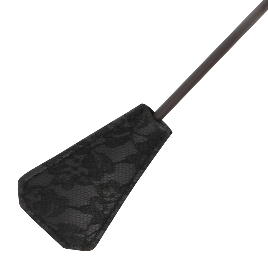Frusta Bondage con Piume Darkness Dellamore — 56 cm