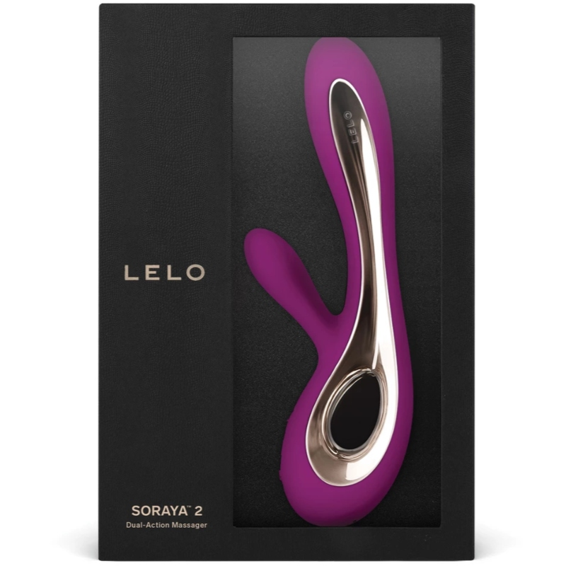 Vibratore Rabbit LELO Soraya 2 — Silicone, Deep Rose