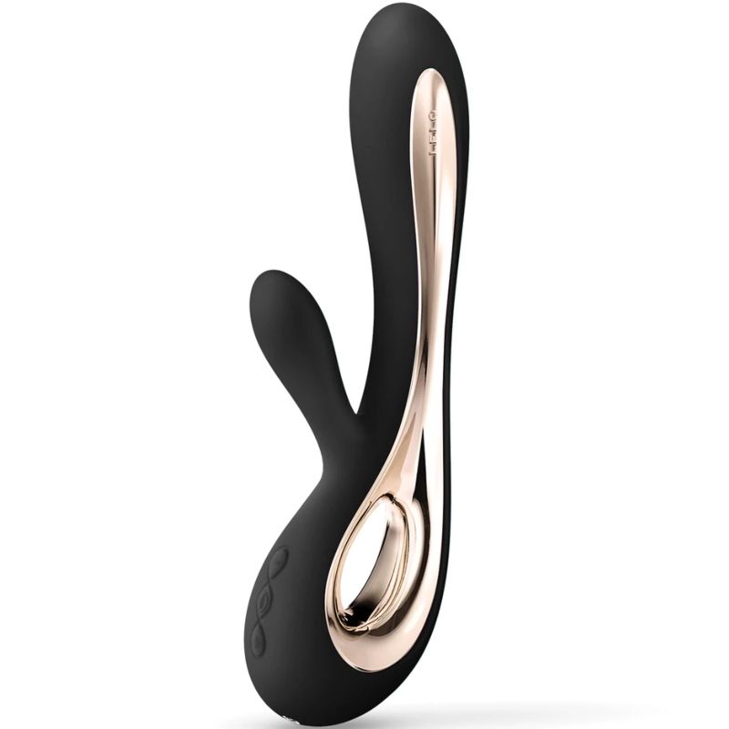 Vibratore Rabbit Lelo Soraya 2 — Silicone, Nero