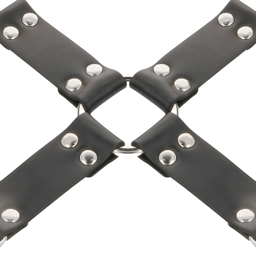 Manette BDSM in Pelle Darkness — Polsi e Caviglie, Nero