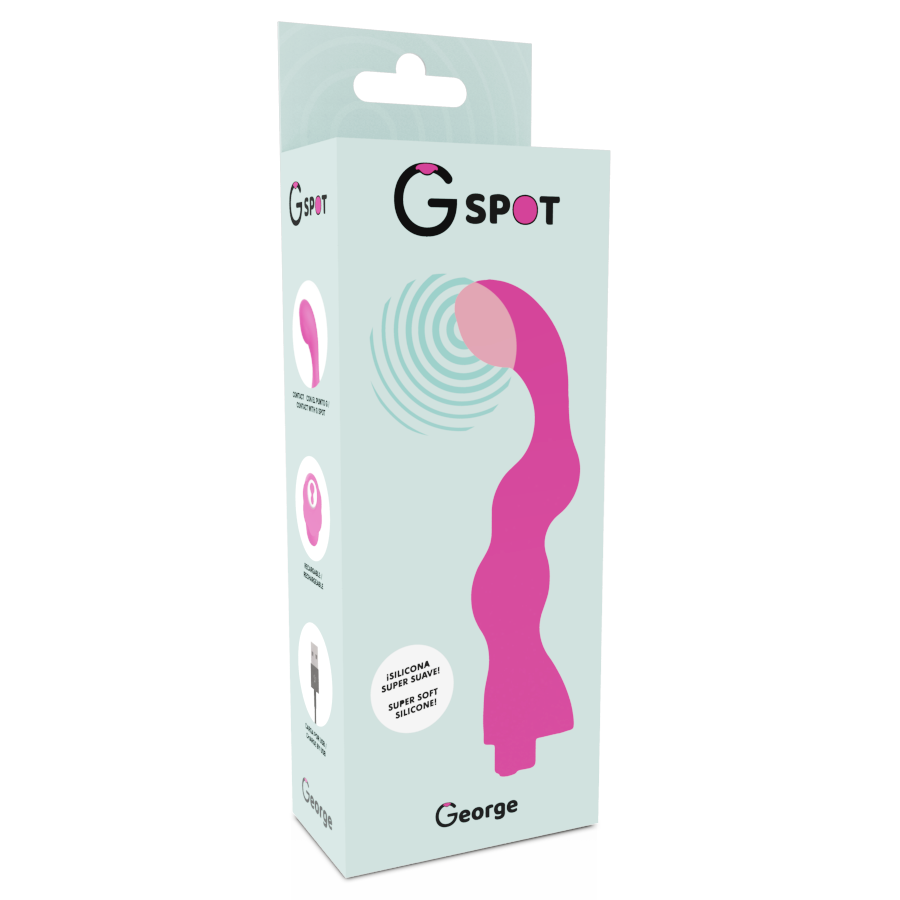 Vibratore Punto G G-Spot George — Ricaricabile, Rosa