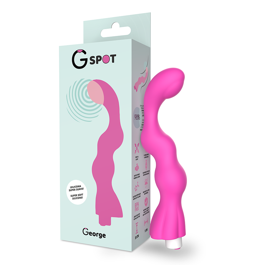 Vibratore Punto G G-Spot George — Ricaricabile, Rosa