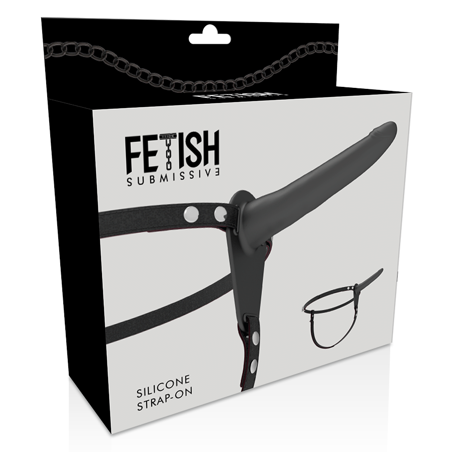 Imbracatura Strapless BDSM Fetish Submissive Harness — Silicone 15 cm