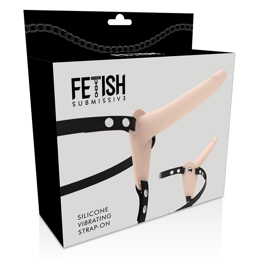 Imbracatura Strapless Vibrante Fetish Submissive Harness — 15 cm