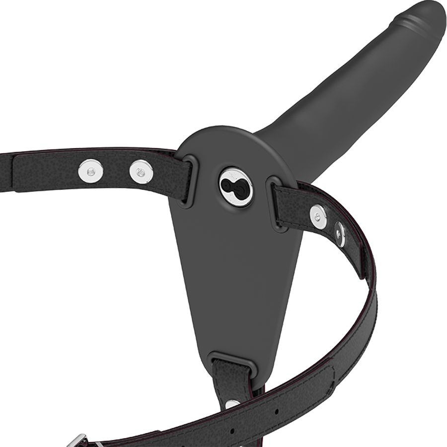 Imbracatura Strapless Vibrante Fetish Submissive — Silicone 15 cm