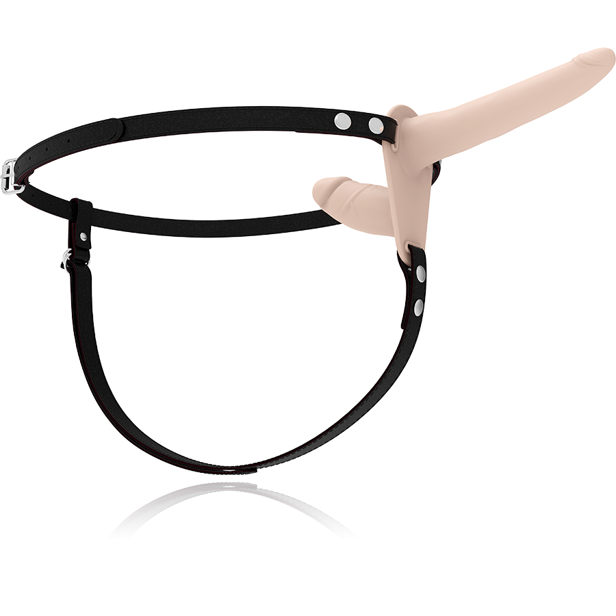 Imbracatura Strapless Vibrante Fetish Submissive — Doppia Penetrazione