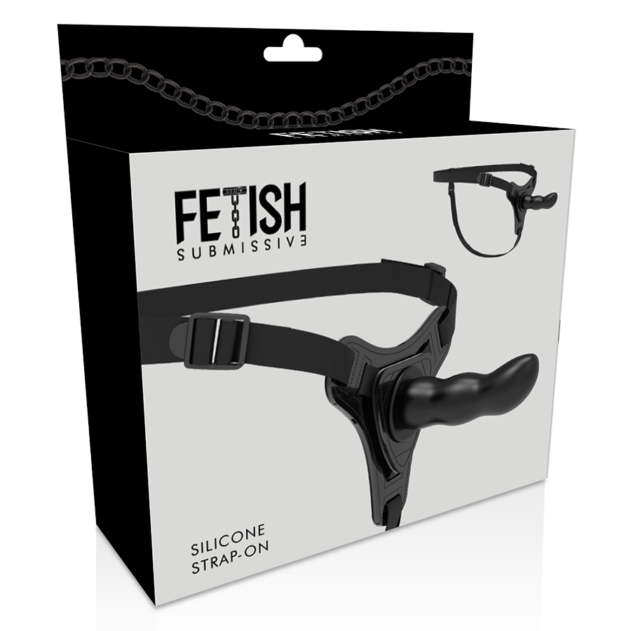Imbracatura Strapless Fetish Submissive Harness — Silicone 16 cm