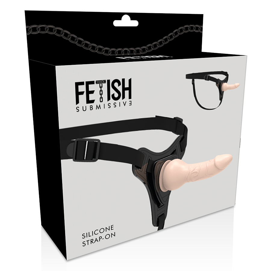 Imbracatura Strapless Fetish Submissive Harness — Silicone 16 cm