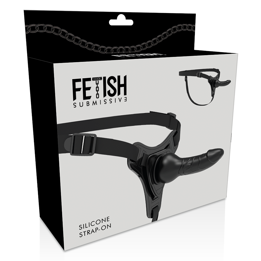 Imbracatura Strapless Fetish Submissive Harness — Silicone 16 cm