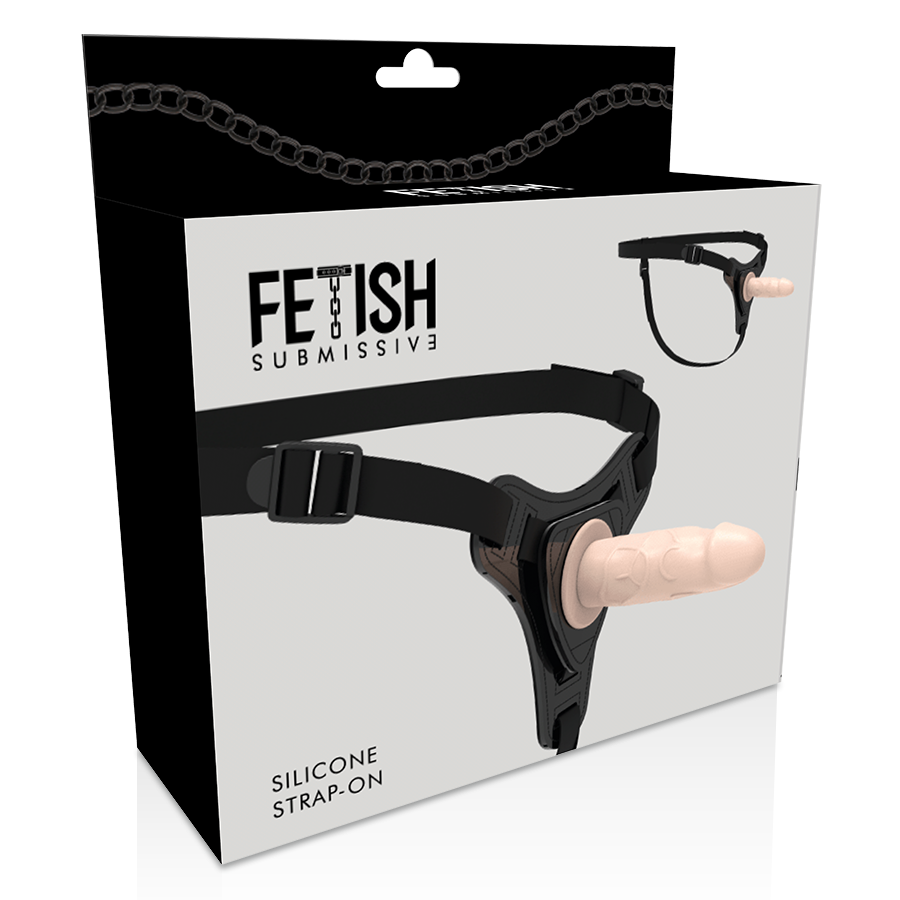 Imbracatura Strapless Fetish Submissive Harness — Silicone 12,5 cm