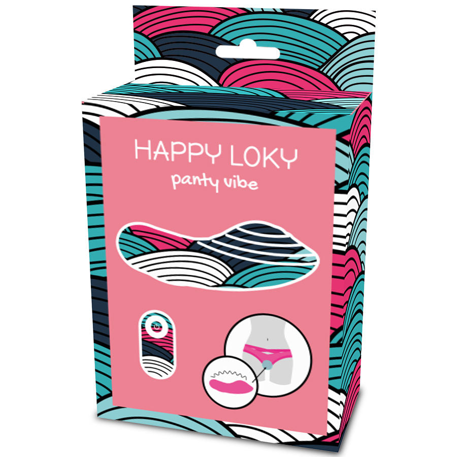 Vibratore da Mutandina con Telecomando Happy Loky Panty Vibe