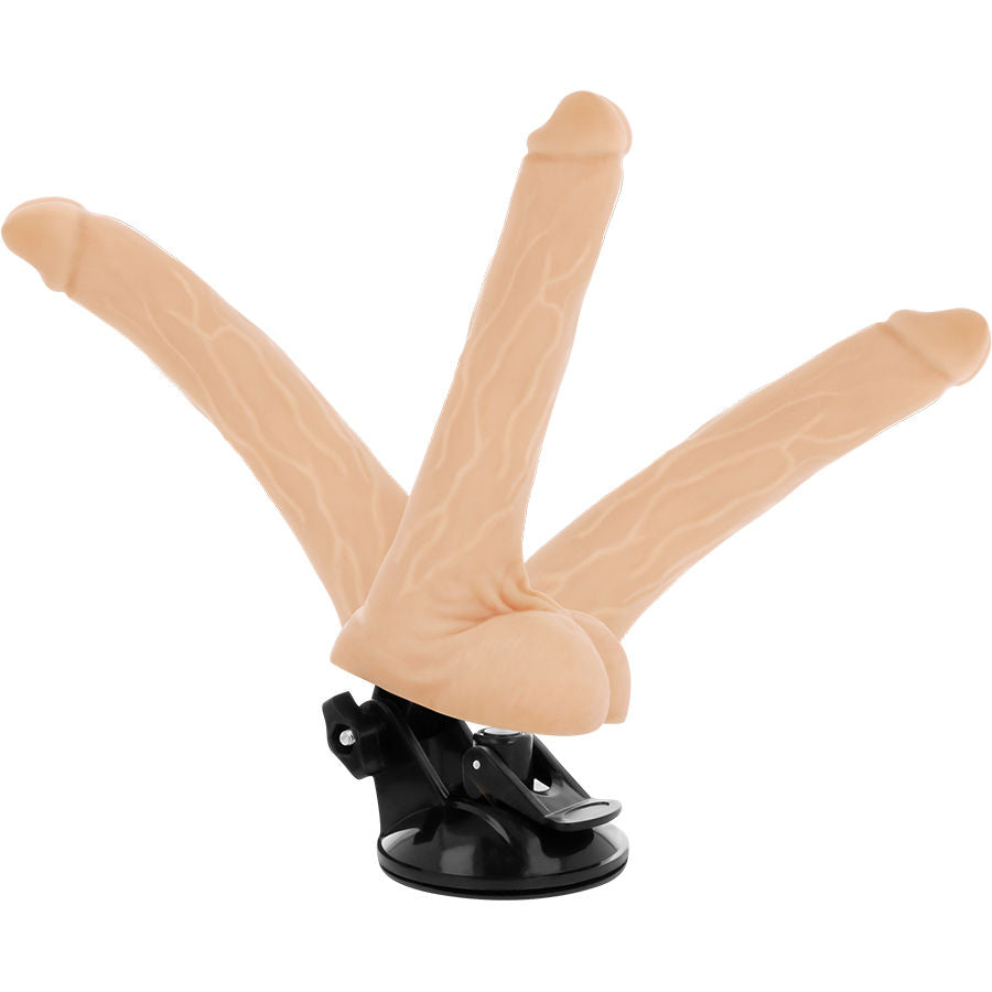 Dildo Realistico Vibrante Flessibile Basecock — 18.5 cm